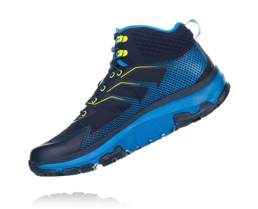 Chaussure Randonnée Hoka One One Toa Gore-Tex Homme - Bleu Marine - JQR-723415